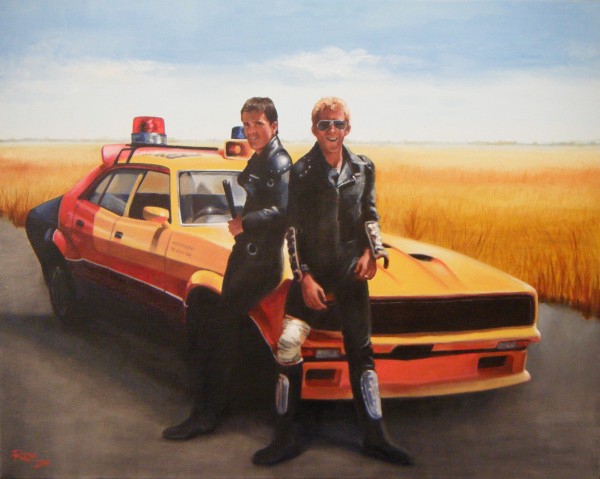 Mad Max and Goose 76 x 61cm Web
