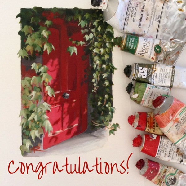Congratulations! Red Door