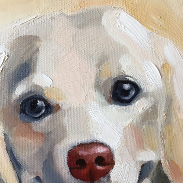 Am in love with painting doggies!