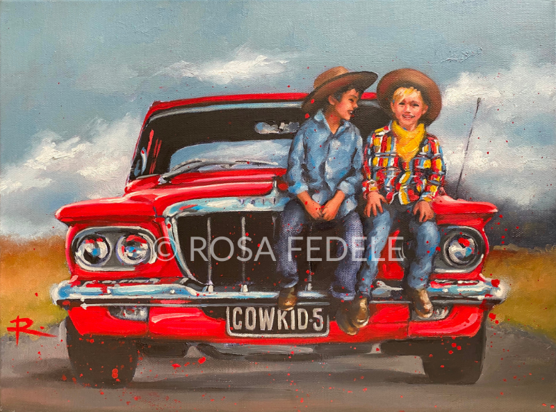 TWO COWKIDS & A CHRYSLER | SOLD