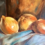 STILL LIFE WITH ONIONS